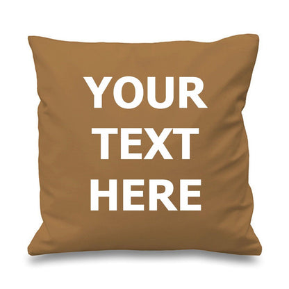 Personalised Photo Cushion Cover Name Cotton Pillowcase Image Text Printed Gift
