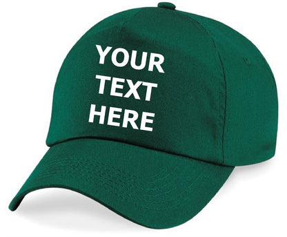 Personalised Kids Baseball Cap Embroidered Custom Printed Hat Unisex Childs Hat