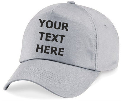 Personalised Baseball Cap Embroidered Custom Printed Hat Unisex Mens Ladies