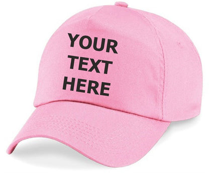 Personalised Baseball Cap Embroidered Custom Printed Hat Unisex Mens Ladies