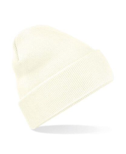 Personalised Embroidered Beanie Hat Custom Cuffed Winter Woolly Hat Mens Womens