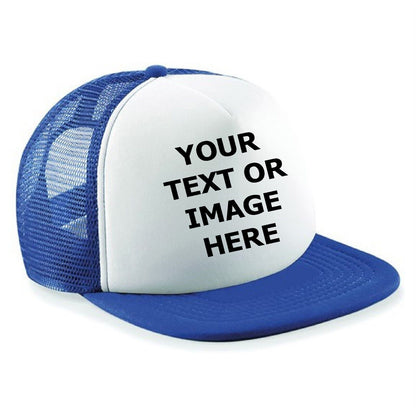 Personalised Snapback Hat Trucker Cap Half Mesh Baseball Cap Mens Ladies Unisex
