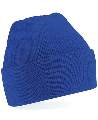 Personalised Embroidered Junior Beanie Cuffed Winter Woolly Hat Kids Children