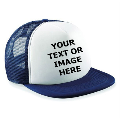 Personalised Snapback Hat Trucker Cap Half Mesh Baseball Cap Mens Ladies Unisex