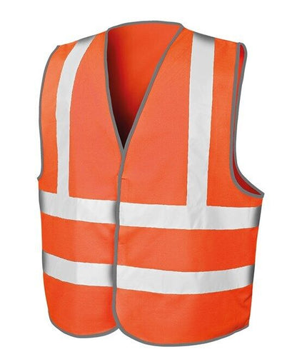 Personalised Hi Vis Vest Jacket Safety Waistcoat Custom Printed Adults Hi Viz