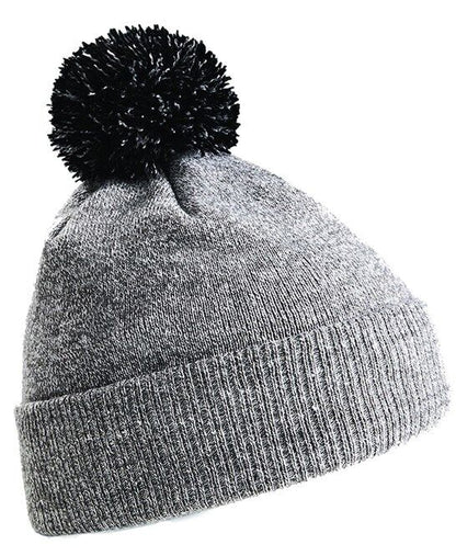 Personalised Beanie Hat Embroidered Woolly Bobble Hat Winter Pom Pom Headwear