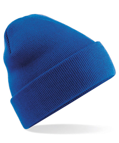 Personalised Embroidered Junior Beanie Cuffed Winter Woolly Hat Kids Children