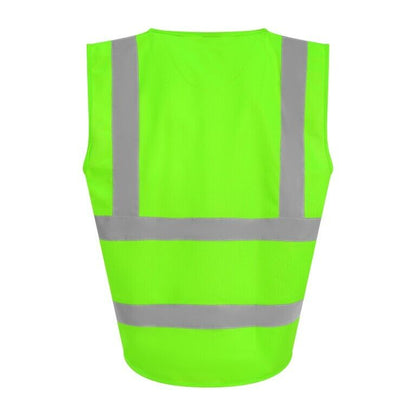 Kids Please Slow Down Hi-Vis Vest Horse Riding Equestrian Safety High Visibility