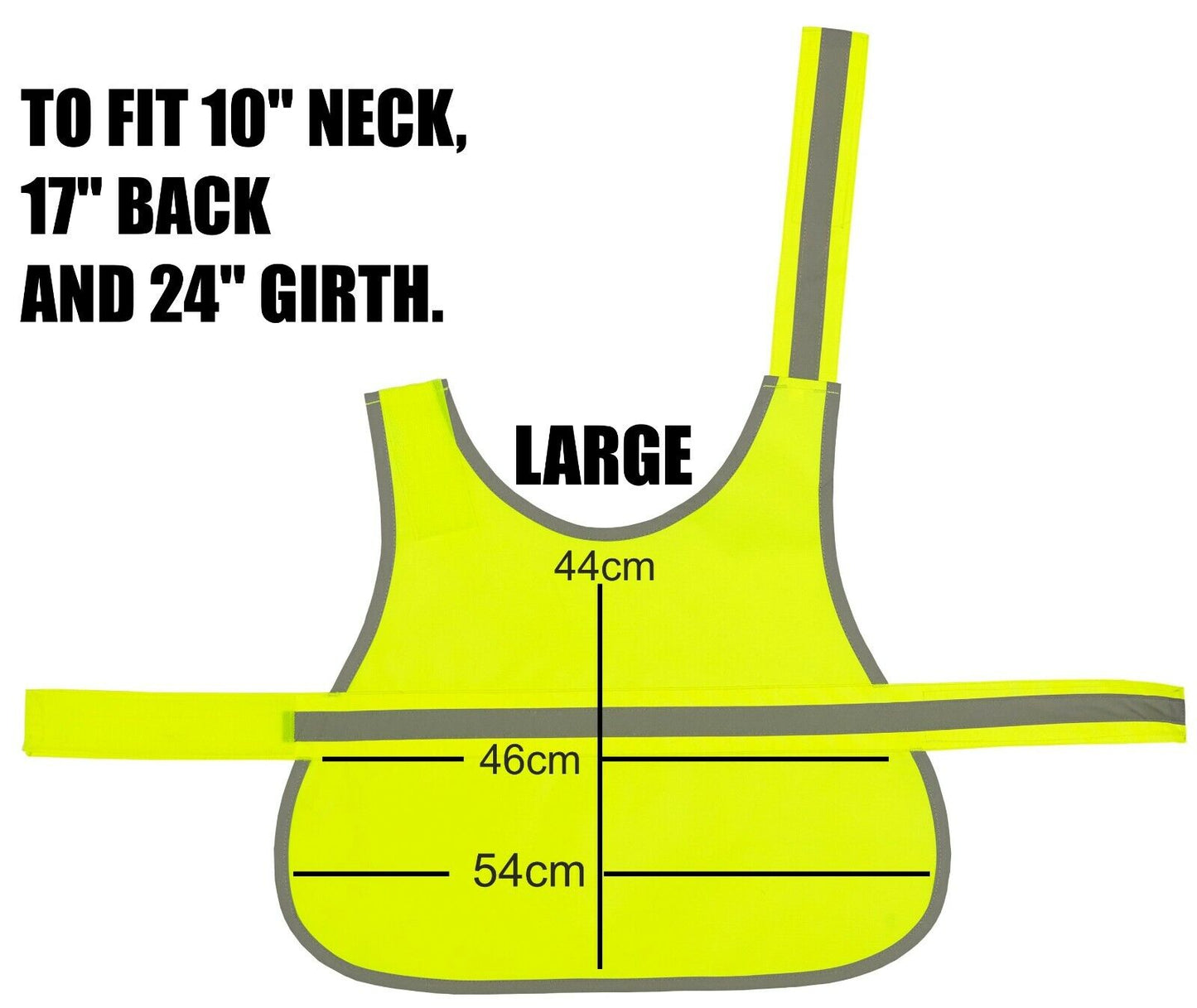 I'm Working Do Not Printed High Vis Hi Viz Dog Pet Safety Vest Reflective Coat 