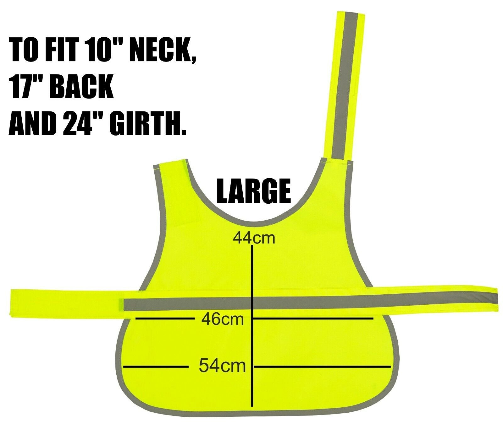 I'm Working Do Not Printed High Vis Hi Viz Dog Pet Safety Vest Reflective Coat 