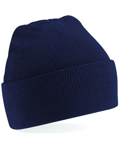 Personalised Embroidered Junior Beanie Cuffed Winter Woolly Hat Kids Children