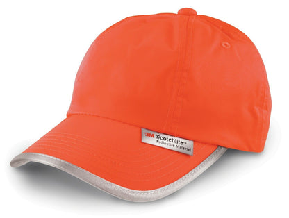 Personalised Hi Vis Baseball Cap Embroidered Custom Printed Workwear Hat Unisex 