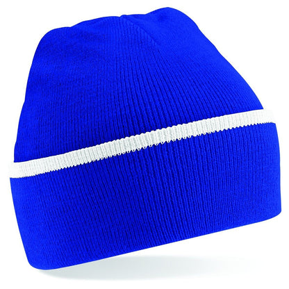 Personalised Embroidered Beanie Hat Cuffed Pullover Custom Printed Wooley Hat