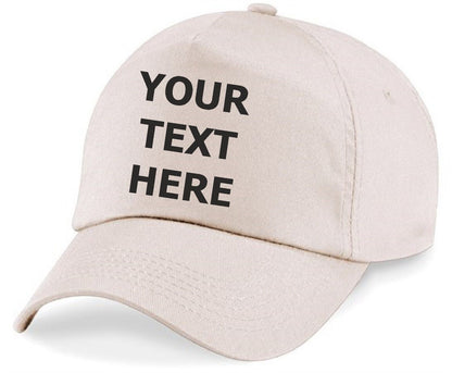 Personalised Baseball Cap Embroidered Custom Printed Hat Unisex Mens Ladies