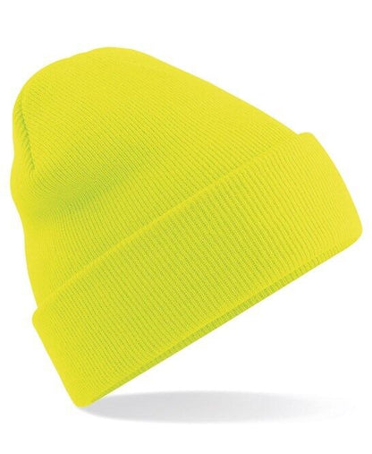 Personalised Embroidered Junior Beanie Cuffed Winter Woolly Hat Kids Children