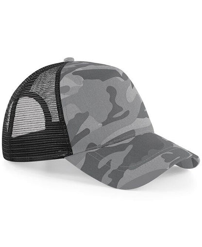 Personalised Snapback Trucker Hat Camo Cap Half Mesh Baseball Cap Mens Womens
