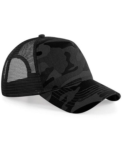 Personalised Snapback Trucker Hat Camo Cap Half Mesh Baseball Cap Mens Womens