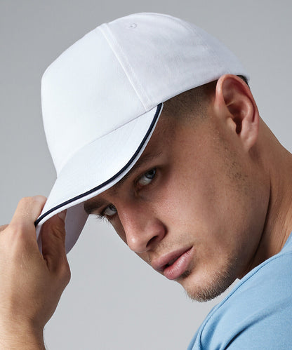 Personalised Embroidered Baseball Cap Contrast Custom Text Logo Hat Mens Ladies