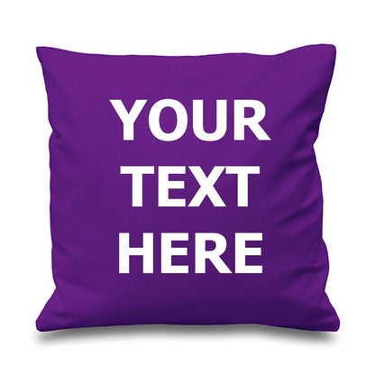 Personalised Photo Cushion Cover Name Cotton Pillowcase Image Text Printed Gift