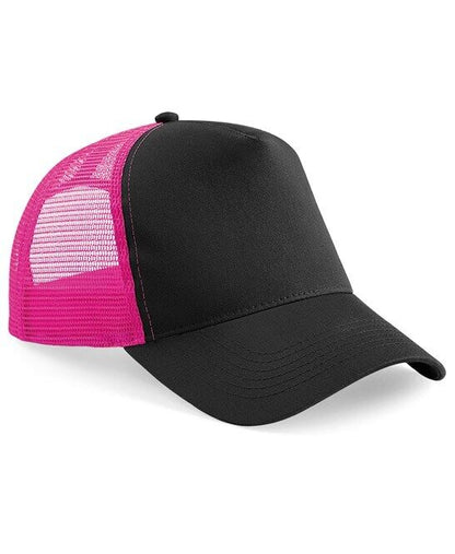 Personalised Snapback Embroidered Trucker Cap Half Mesh Baseball Cap Mens Ladies
