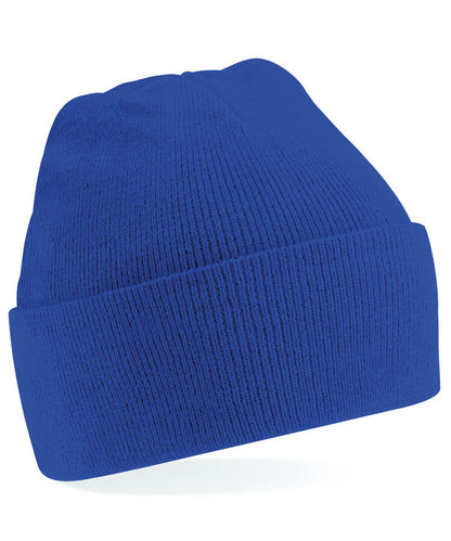 Personalised Embroidered Junior Beanie Cuffed Winter Woolly Hat Kids Children