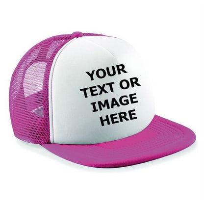 Personalised Snapback Hat Trucker Cap Half Mesh Baseball Cap Mens Ladies Unisex