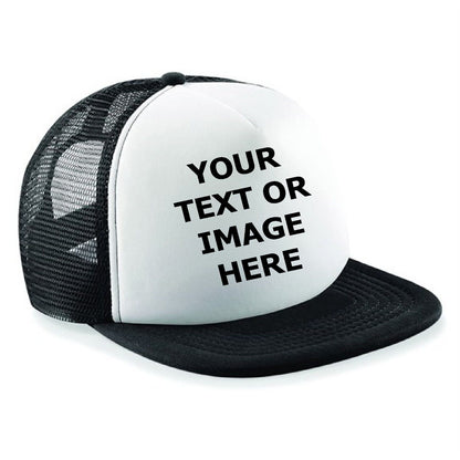 Personalised Snapback Hat Trucker Cap Half Mesh Baseball Cap Mens Ladies Unisex