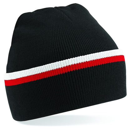 Personalised Embroidered Beanie Hat Cuffed Pullover Custom Printed Wooley Hat