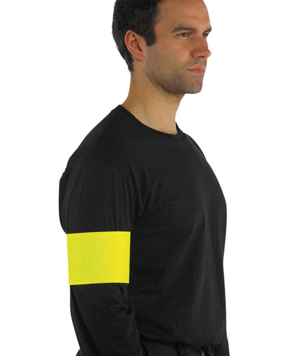 Personalised Captains Armband Custom Printed Hi Vis High Viz Football Sports 