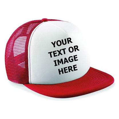Personalised Snapback Hat Trucker Cap Half Mesh Baseball Cap Mens Ladies Unisex