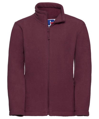 Kids Custom Printed or Embroidered Zip-Up Fleece Jacket