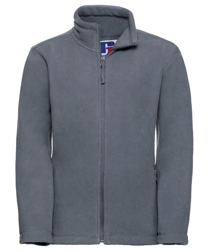 Kids Custom Printed or Embroidered Zip-Up Fleece Jacket