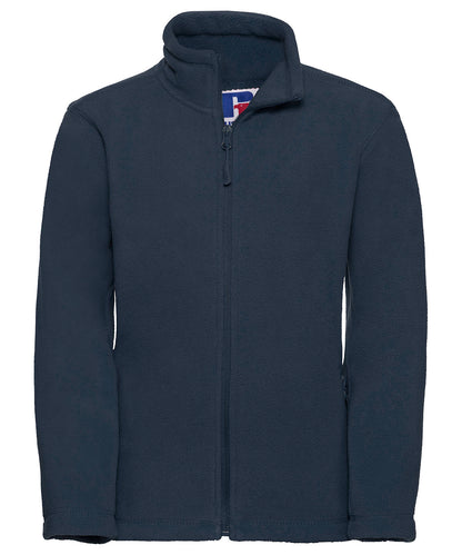 Kids Custom Printed or Embroidered Zip-Up Fleece Jacket