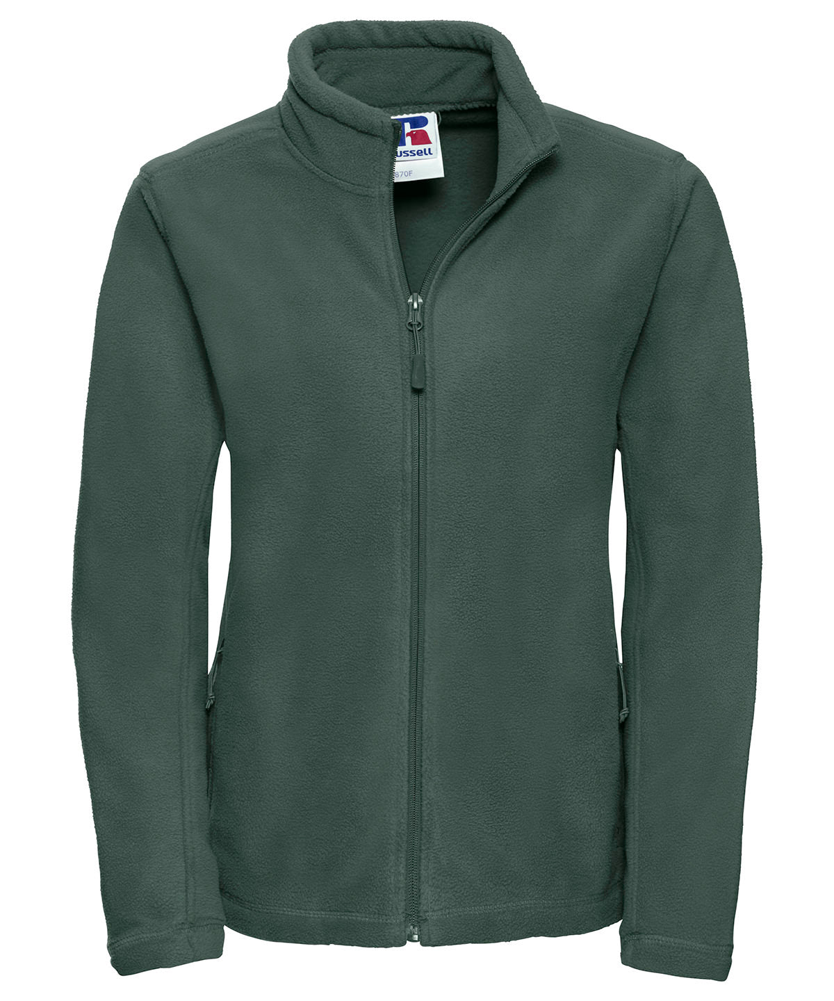 Women's Custom Printed or Embroidered Zip-Up Fleece Fleece Jacket