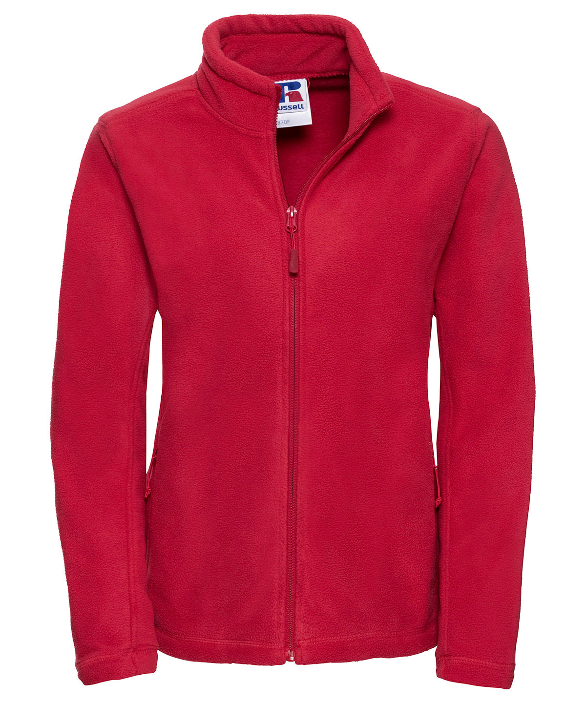 Women's Custom Printed or Embroidered Zip-Up Fleece Fleece Jacket
