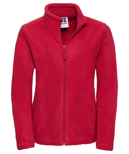 Women's Custom Printed or Embroidered Zip-Up Fleece Fleece Jacket