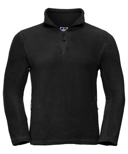 Unisex Custom Printed or Embroidered Zip-Up Quarter Zip Fleece Jacket