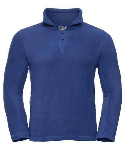Unisex Custom Printed or Embroidered Zip-Up Quarter Zip Fleece Jacket