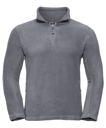 Unisex Custom Printed or Embroidered Zip-Up Quarter Zip Fleece Jacket