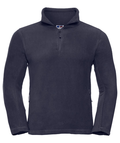 Unisex Custom Printed or Embroidered Zip-Up Quarter Zip Fleece Jacket