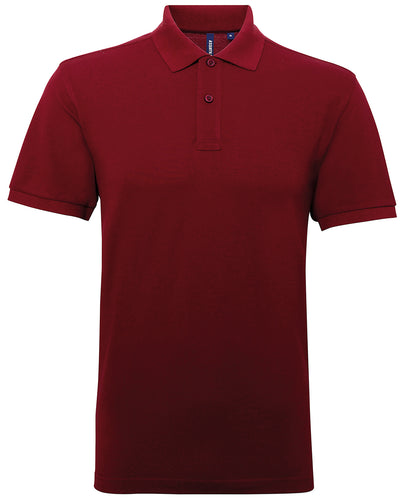Men's Custom Printed or Embroidered Performance Cotton Polo Shirt
