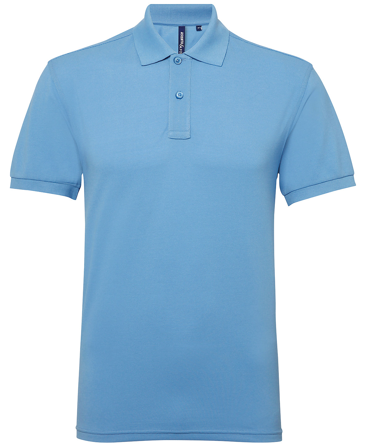 Men's Custom Printed or Embroidered Performance Cotton Polo Shirt