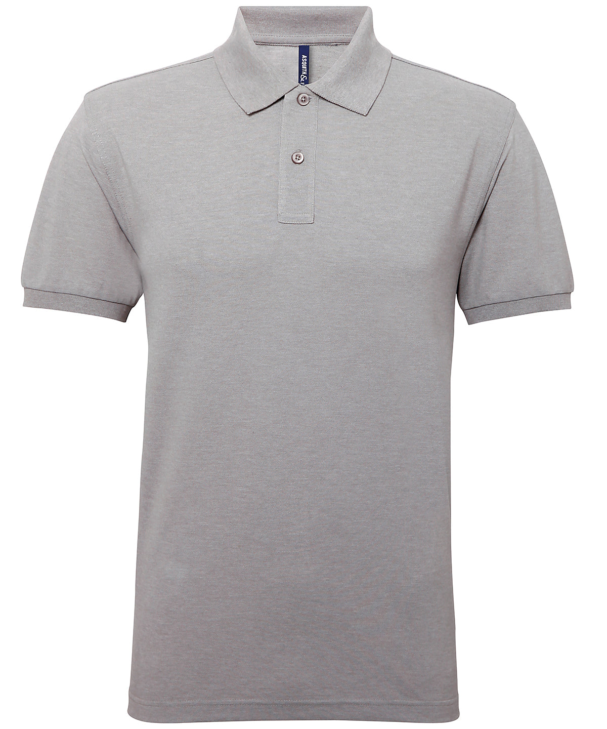 Men's Custom Printed or Embroidered Performance Cotton Polo Shirt