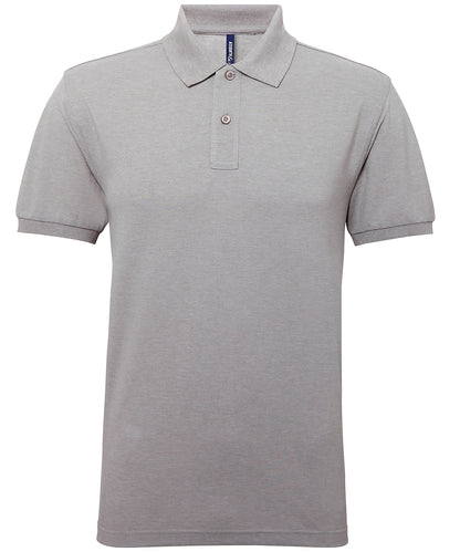 Men's Custom Printed or Embroidered Performance Cotton Polo Shirt