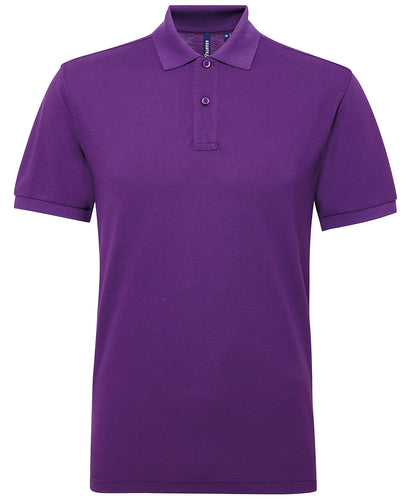 Men's Custom Printed or Embroidered Performance Cotton Polo Shirt