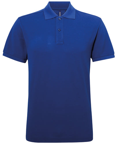 Men's Custom Printed or Embroidered Performance Cotton Polo Shirt