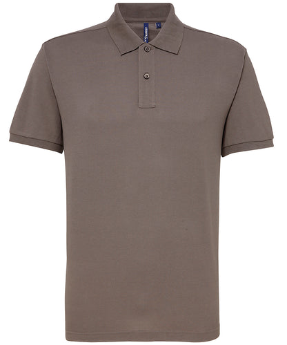 Men's Custom Printed or Embroidered Performance Cotton Polo Shirt