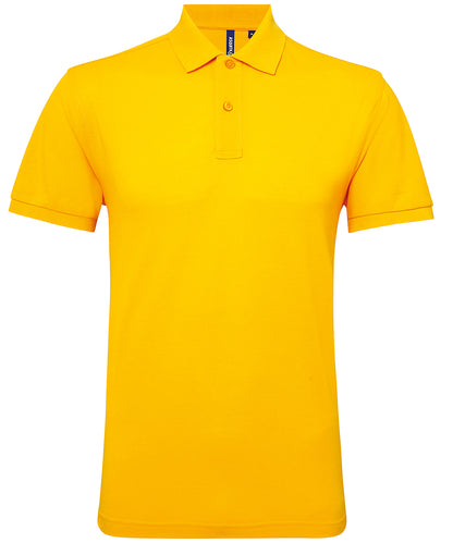 Men's Custom Printed or Embroidered Performance Cotton Polo Shirt