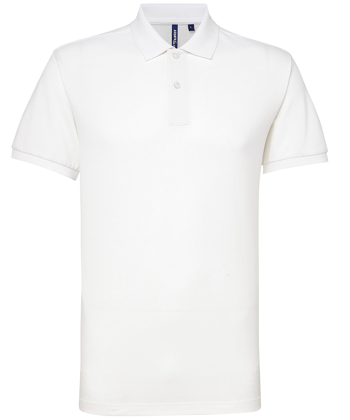 Men's Custom Printed or Embroidered Performance Cotton Polo Shirt