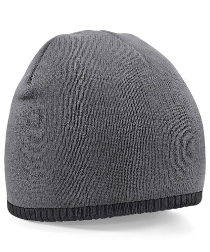 Two-Tone Pull-On Beanie